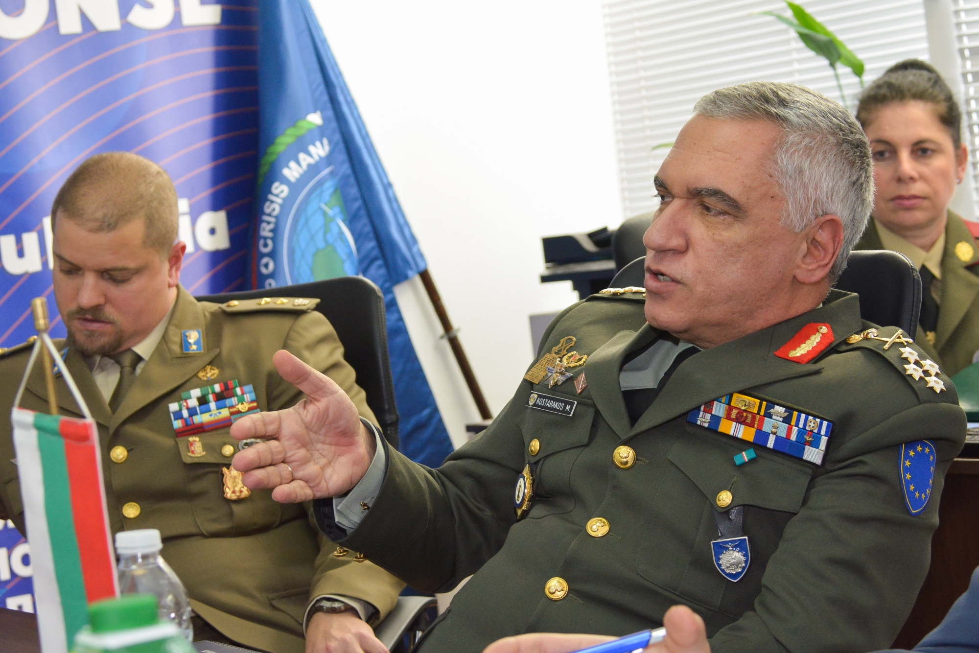 CMDR COE Welcomes EUMC Chairman General Mikhail Kostarakos