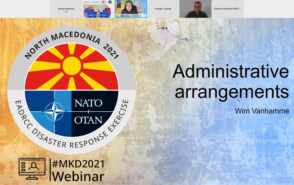 Co-organising and Hosting North Macedonia 2021 Online Webinar