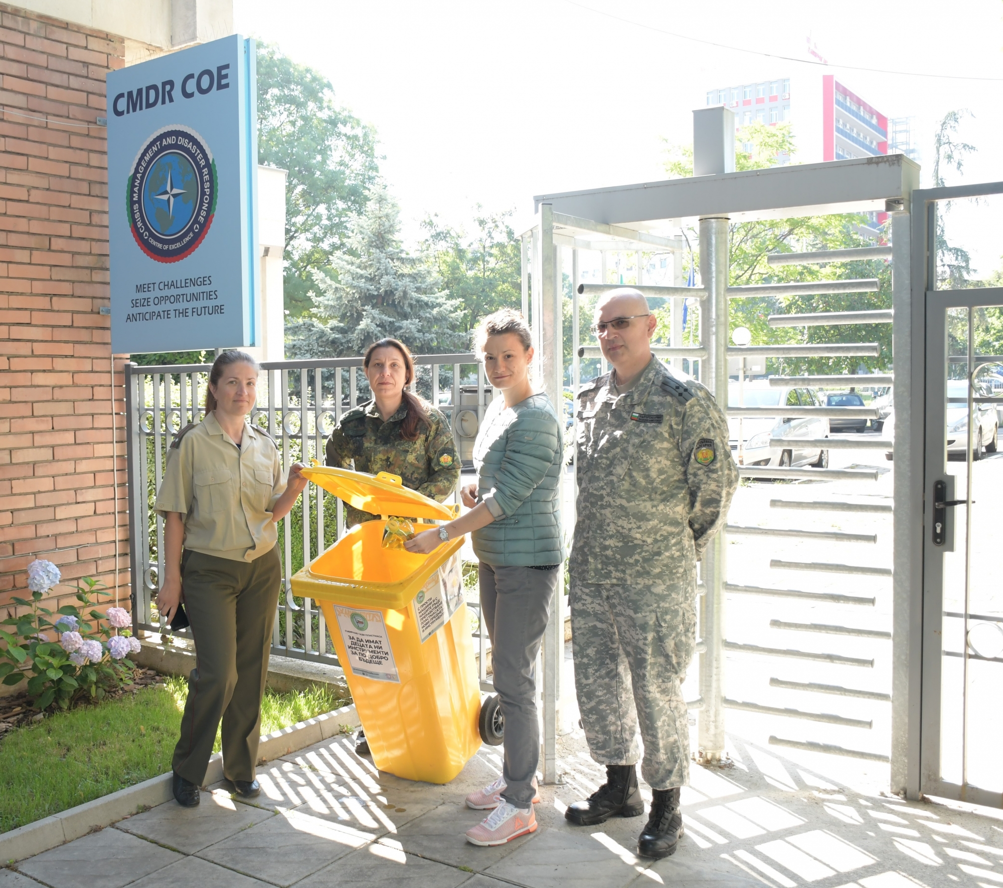 New life for used plastic – CMDR COE launches a recycling initiative